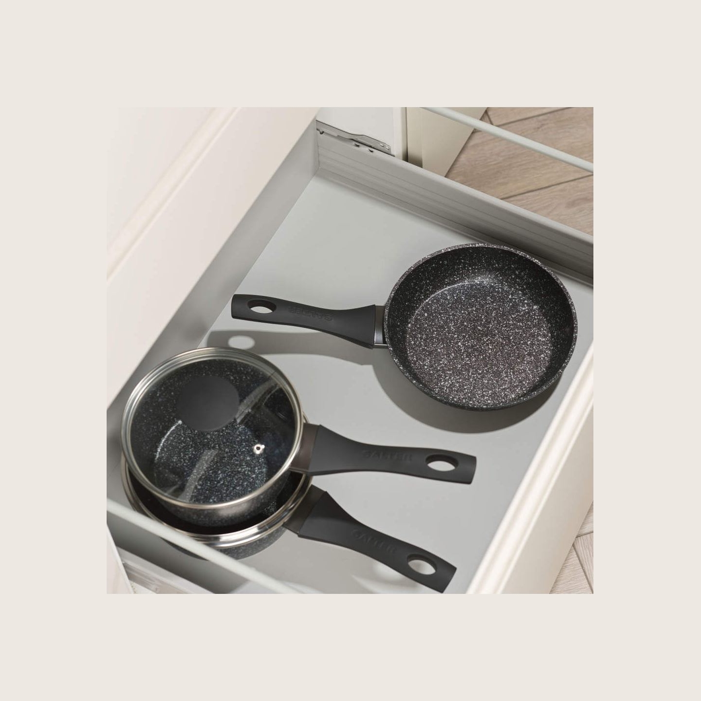 Salter BW10691BRMFOB Megastone Thermo Collar 20cm Frying Pan