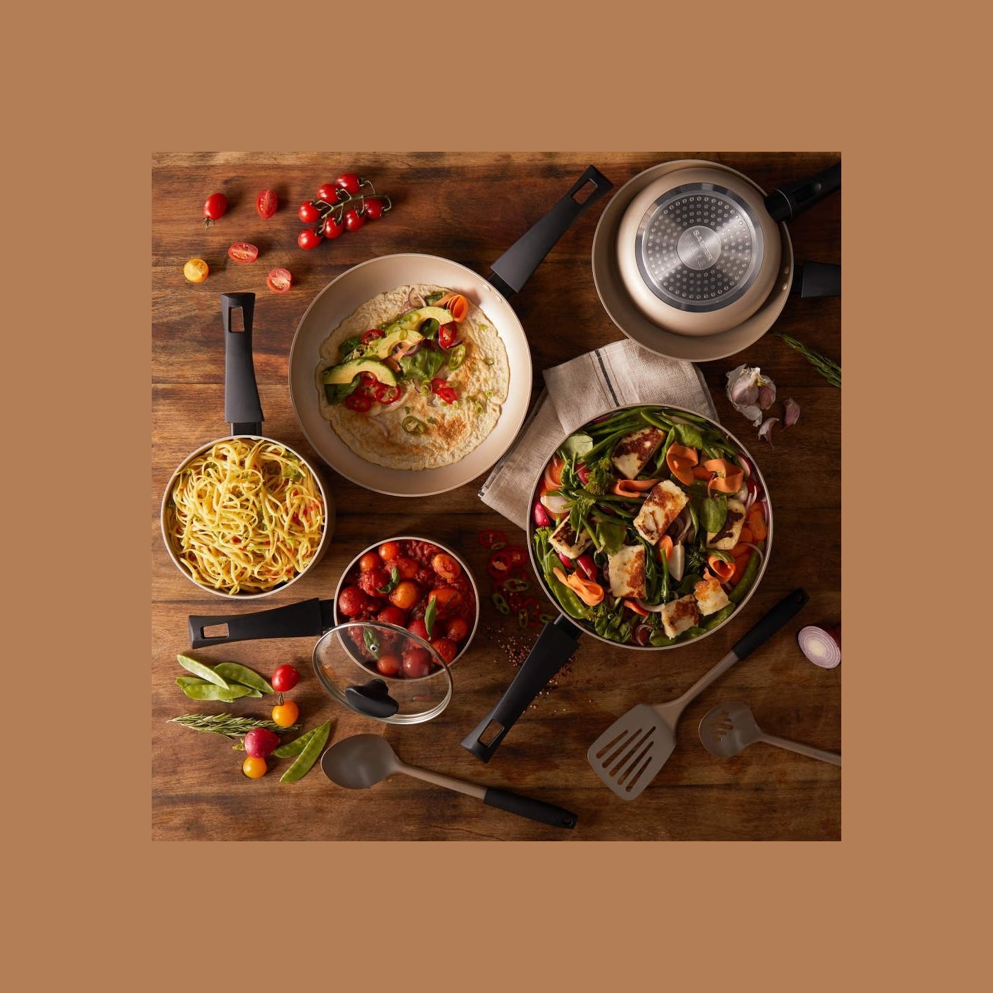 Salter BW11111EU7 Olympus 28cm Stir Fry Pan