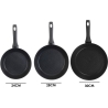Salter BW08773 Geo Hex 3-Piece Fry Pan Set - 20/24/28cm
