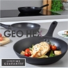 Salter BW08773 Geo Hex 3-Piece Fry Pan Set - 20/24/28cm