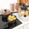 Salter BW11460BRMFO Megastone Thermo Collar 3-Piece Saucepan Set - 16/18/20cm