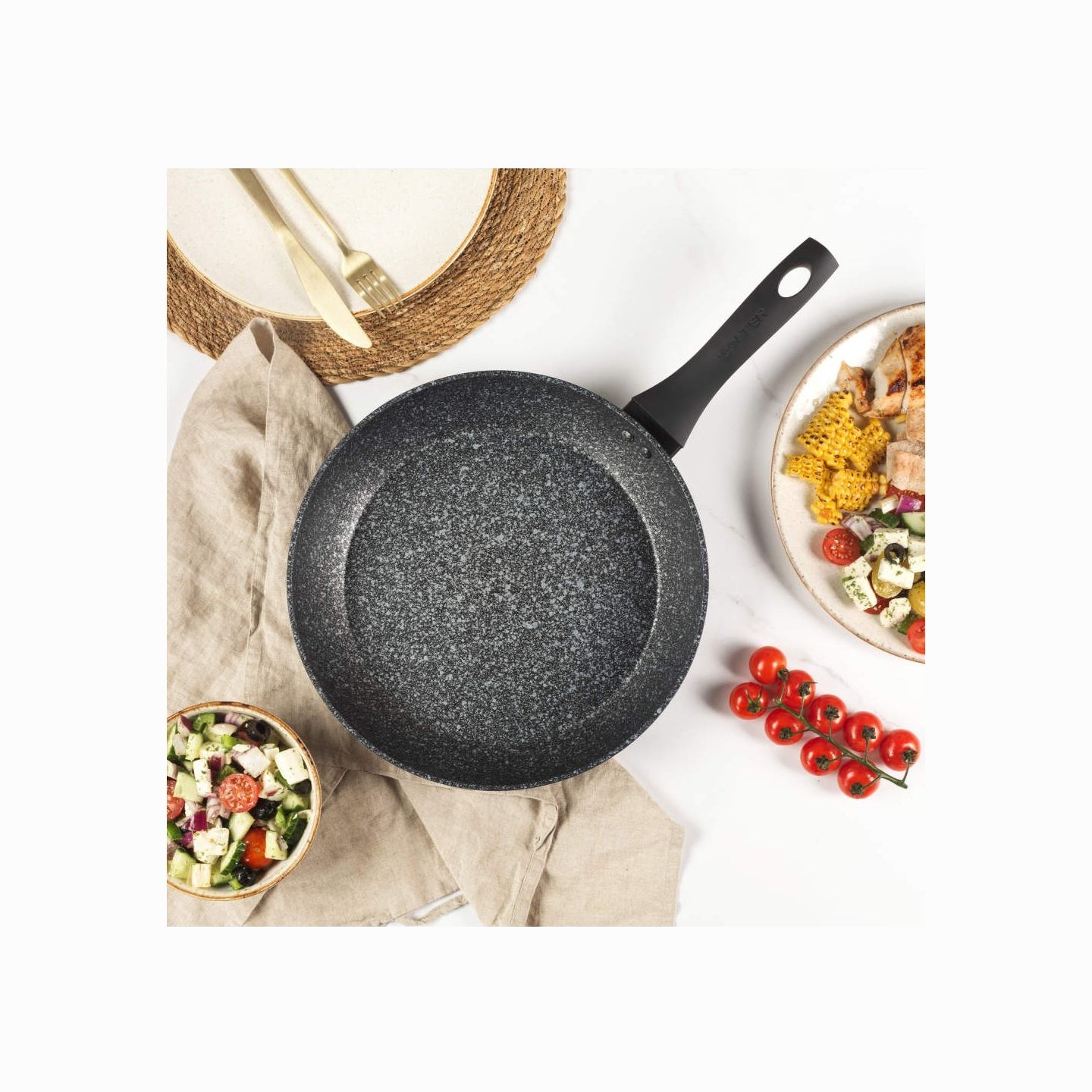 Salter BW06524S2EU7 Megastone 30cm Fry Pan