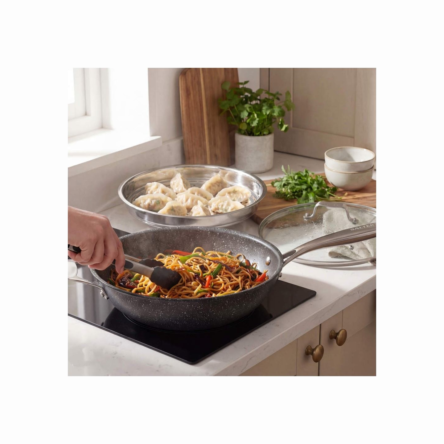 Salter BW13977  Megastone 30cm Multifunctional Pan