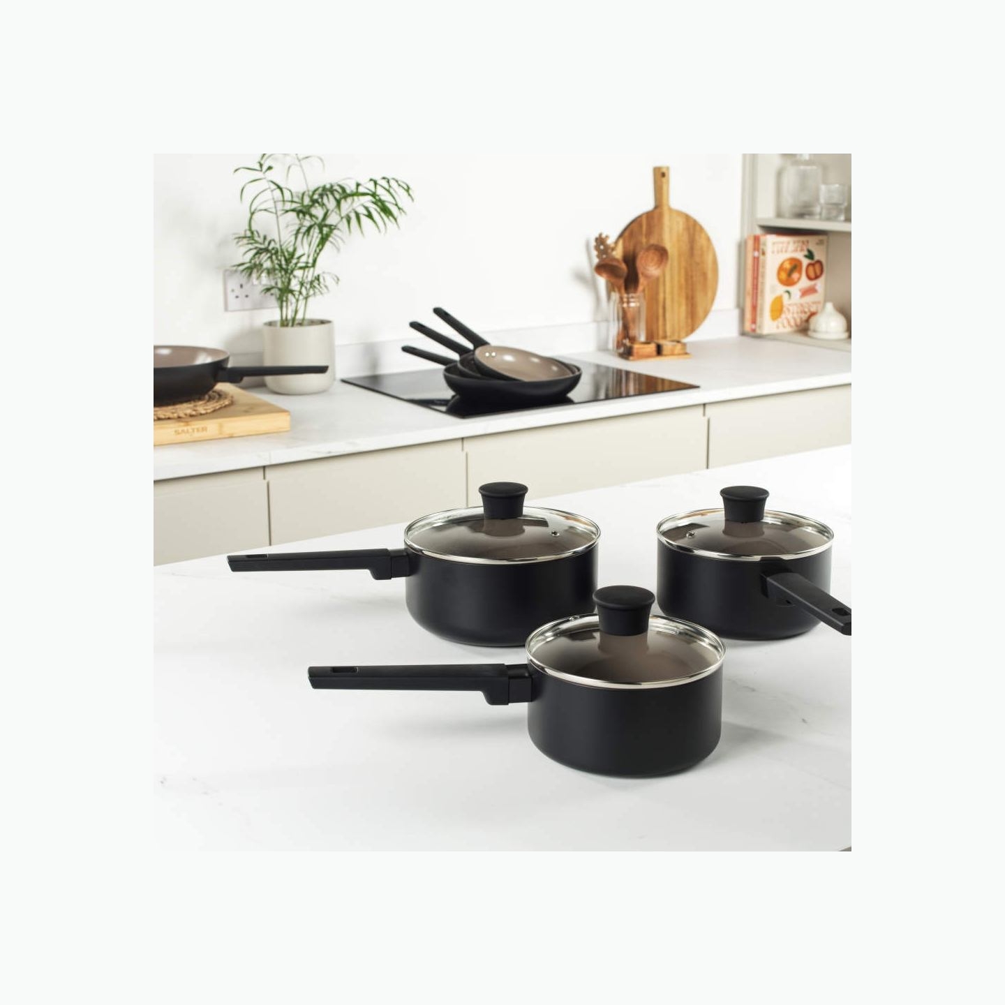 Salter BW12877AS  Ceramic 16cm Saucepan