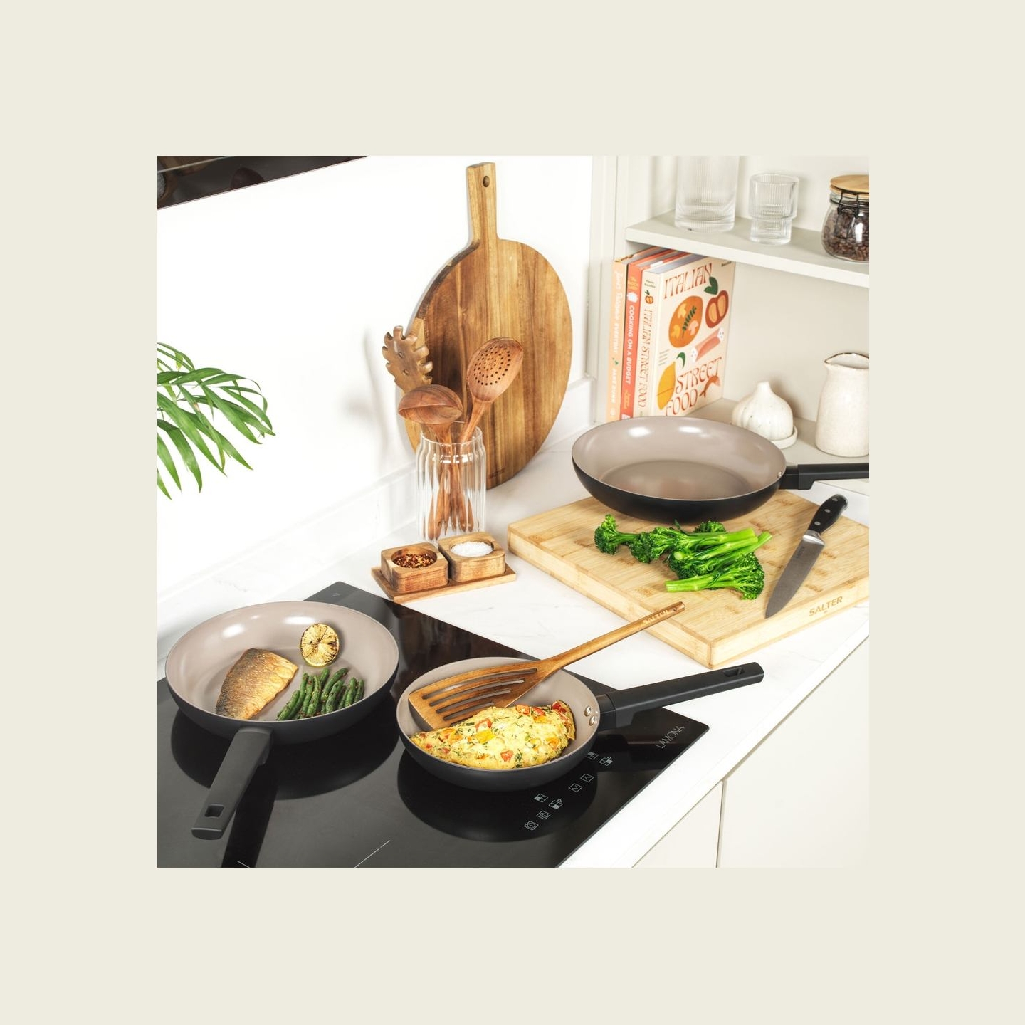 Salter BW12872EU7 Ceramic 28 cm Fry Pan