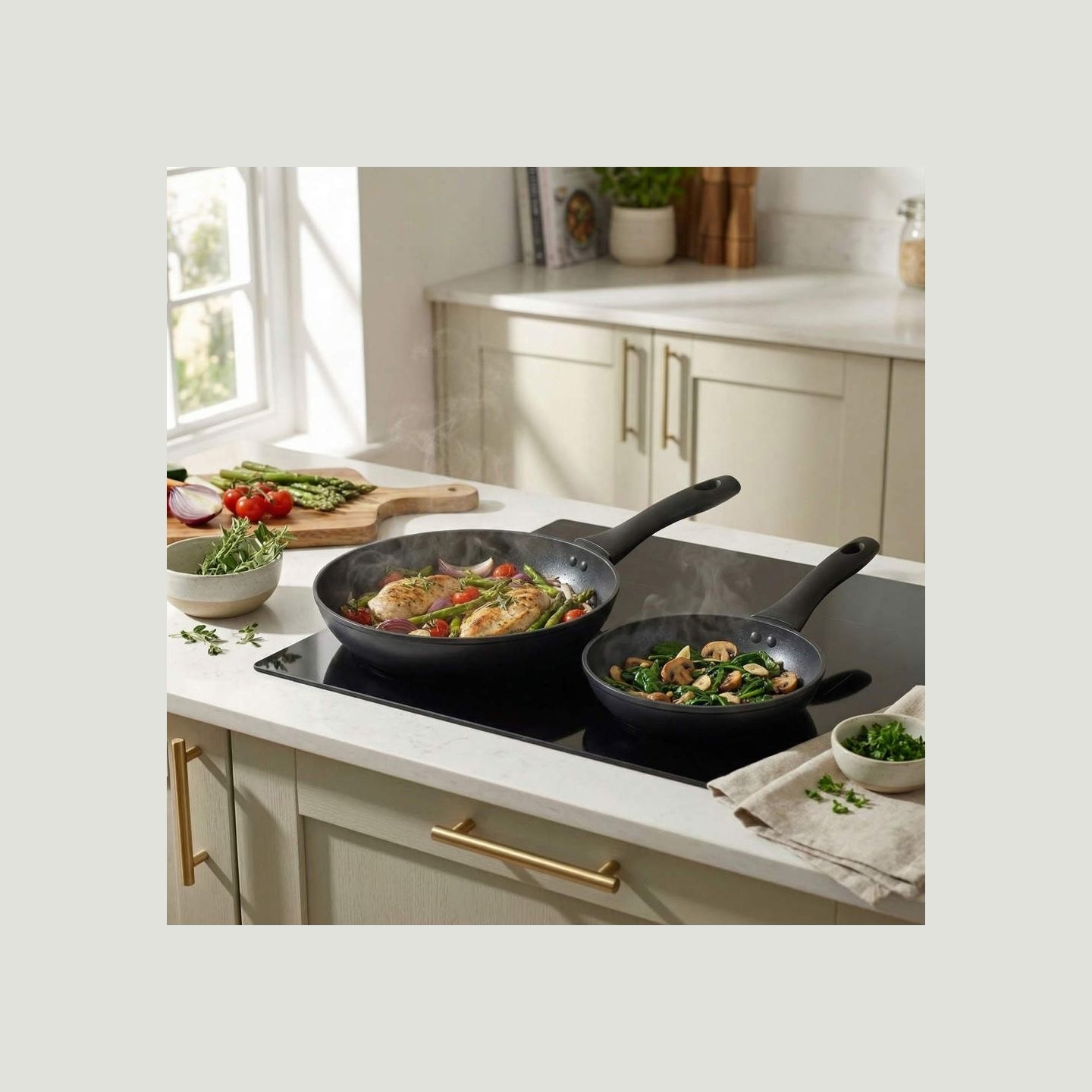 Salter BW11621SA3 Jewel Hex 28cm Fry Pan