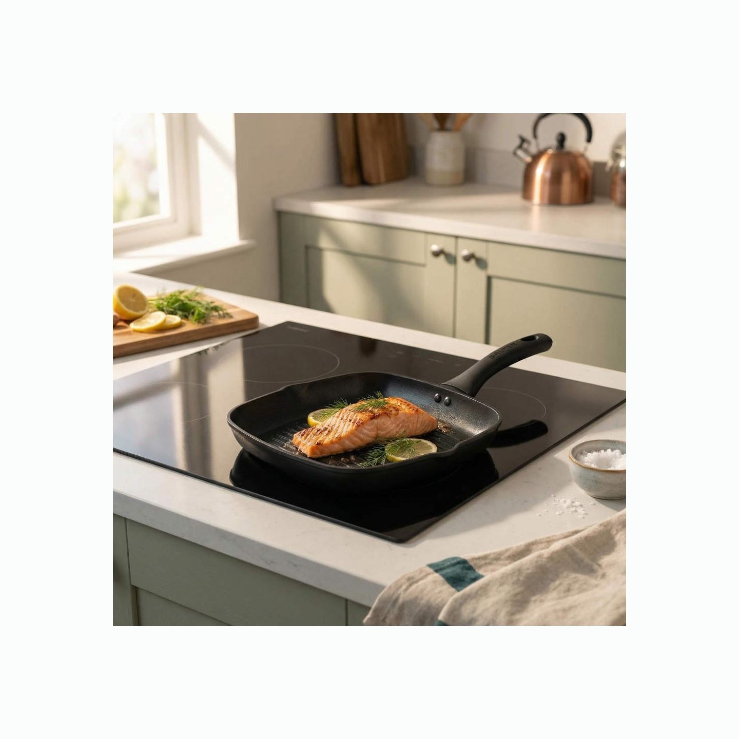Salter BW116231SA Jewel Hex 28cm Griddle Pan