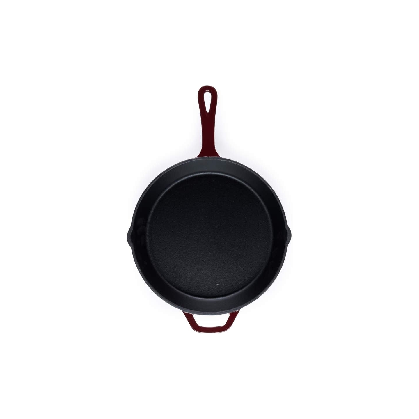Salter BW13773R Cast Iron 26cm Fry Pan, Red