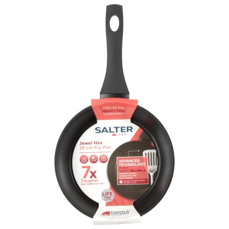 Salter BW11619SA3 Jewel Hex 20cm Fry Pan