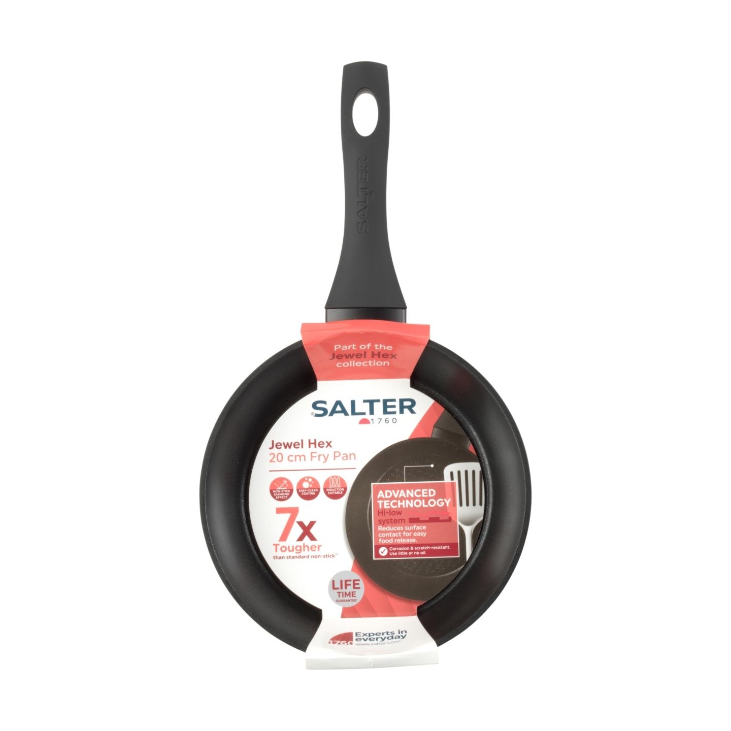 Salter BW11619SA3 Jewel Hex 20cm Fry Pan