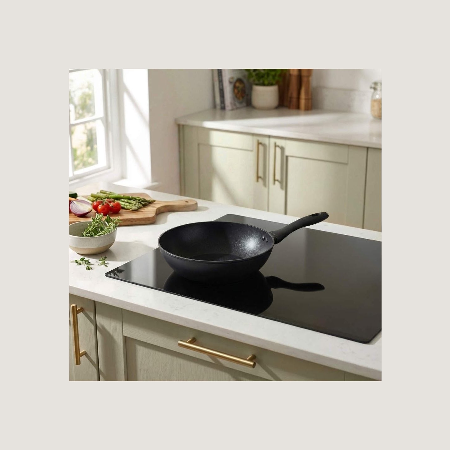 Salter BW11622SA3 Jewel Hex 28cm Stir-Fry Pan