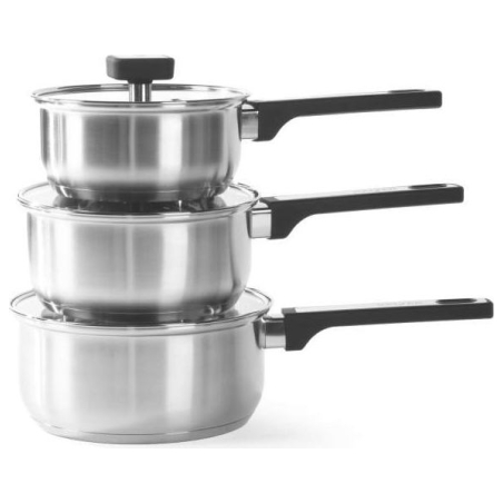 Salter BW14627 Expert  3 Piece (16/18/20cm)  Pan Set