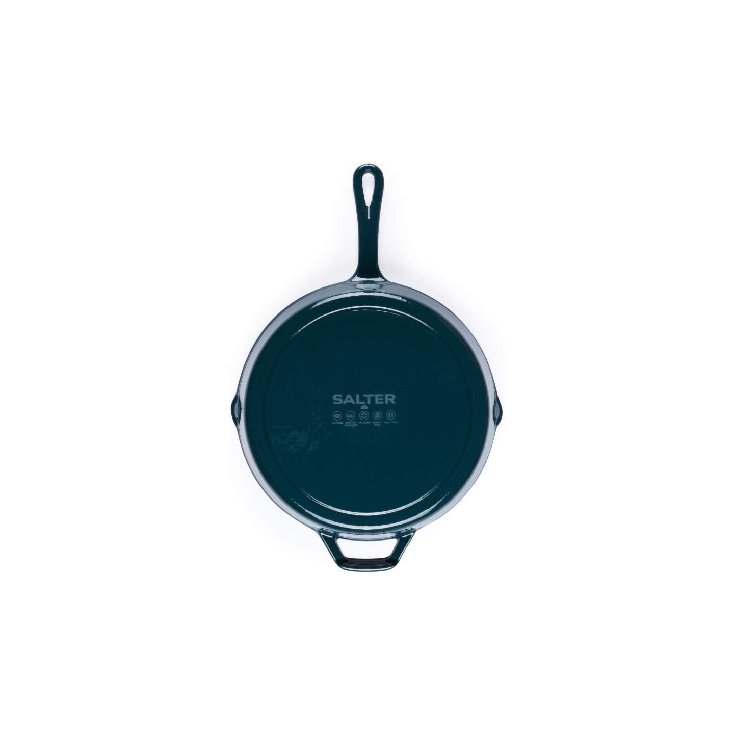 Salter BW13773GR  Cast Iron  26 cm FryPan, Green