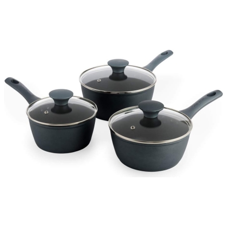 Salter BW13591DU Megastone Excellence 3 Piece Pan Set