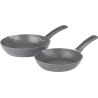 Salter BW09071AR Easy Pour 2 Piece Fry Pan Set