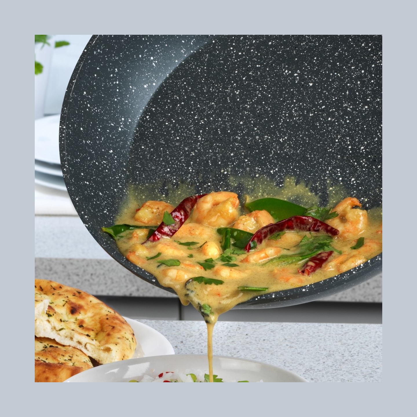 Salter BW09071AR Easy Pour 2 Piece Fry Pan Set