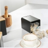 Salter BW12898EU7 Toronto 3-Piece Canister Set Black