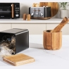 Salter BW12898EU7 Toronto 3-Piece Canister Set Black