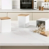 Salter BW12898WEU7 Toronto 3-Piece Canister Set White