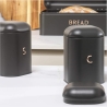 Salter BW13729EU7 Pebble 3-Piece Canister Set Charcoal