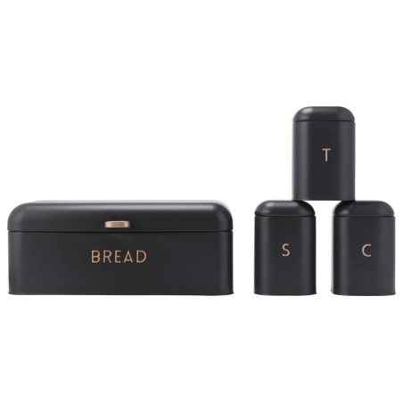 Salter BW13731EU7 Pebble 4-Piece Countertop Set Charcoal