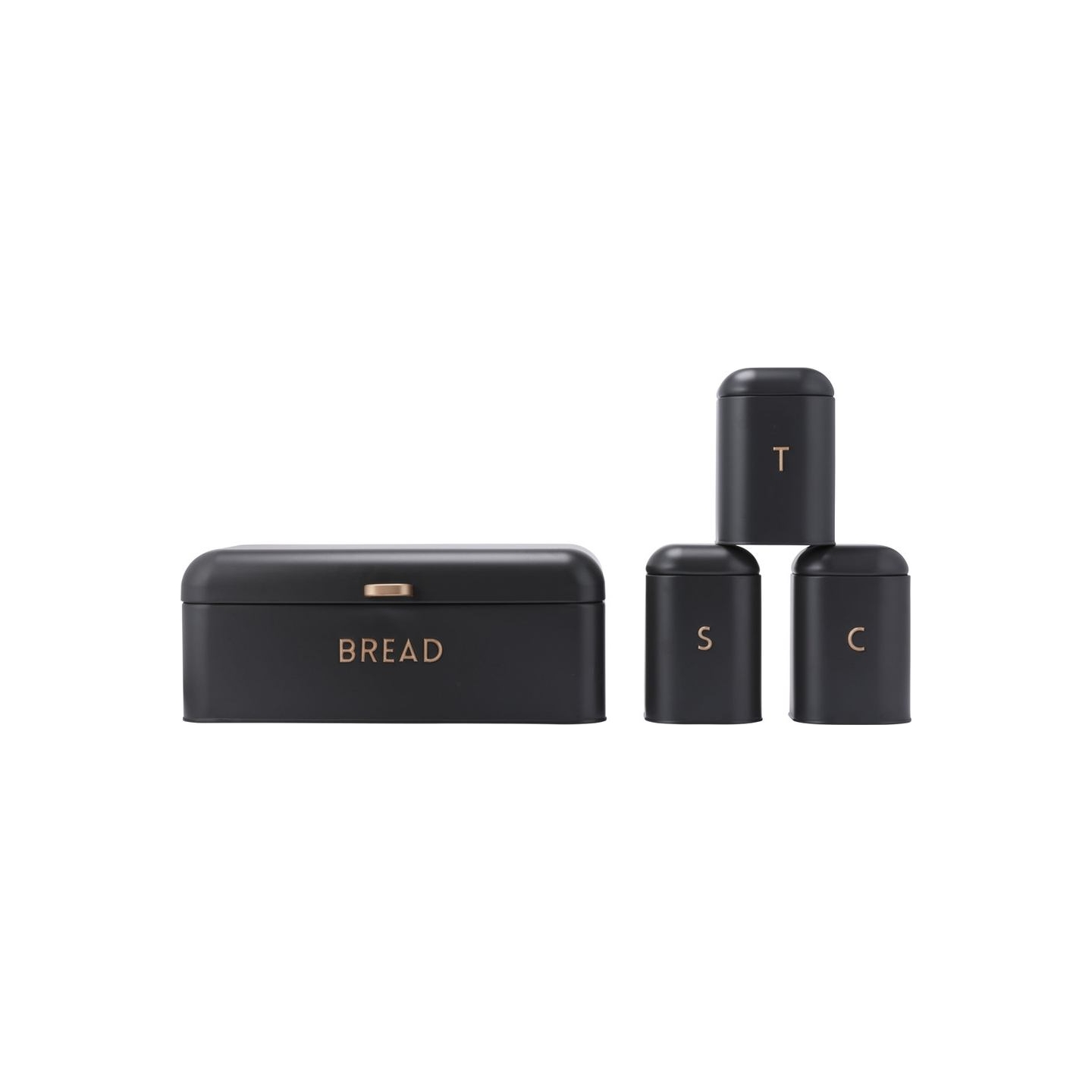 Salter BW13731EU7 Pebble 4-Piece Countertop Set Charcoal