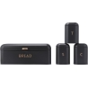 Salter BW13731EU7 Pebble 4-Piece Countertop Set Charcoal