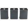 Salter BW124591EU7 Marino 3-Piece Canister Set