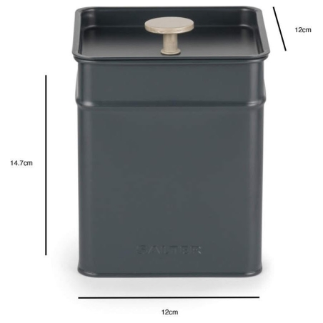 Salter BW124591EU7 Marino 3-Piece Canister Set
