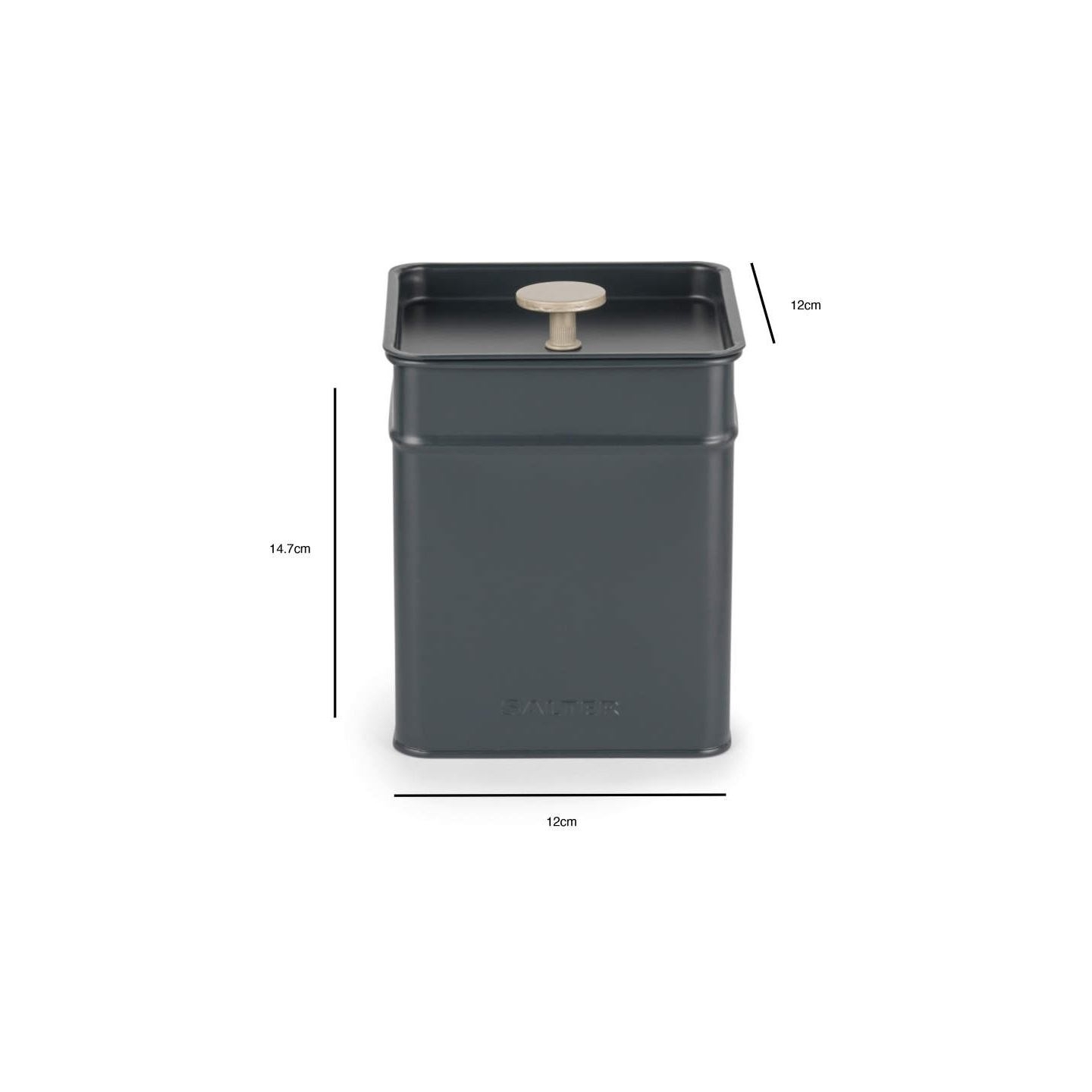 Salter BW124591EU7 Marino 3-Piece Canister Set