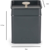 Salter BW124591EU7 Marino 3-Piece Canister Set