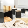 Salter BW129001EU7 Toronto 4-Piece Bread Bin & Canister Set - Black
