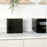 Salter BW129001EU7 Toronto 4-Piece Bread Bin & Canister Set - Black
