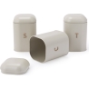 Salter BW13729OEU7 Pebble 3 Piece Canister Set Stone, Beige