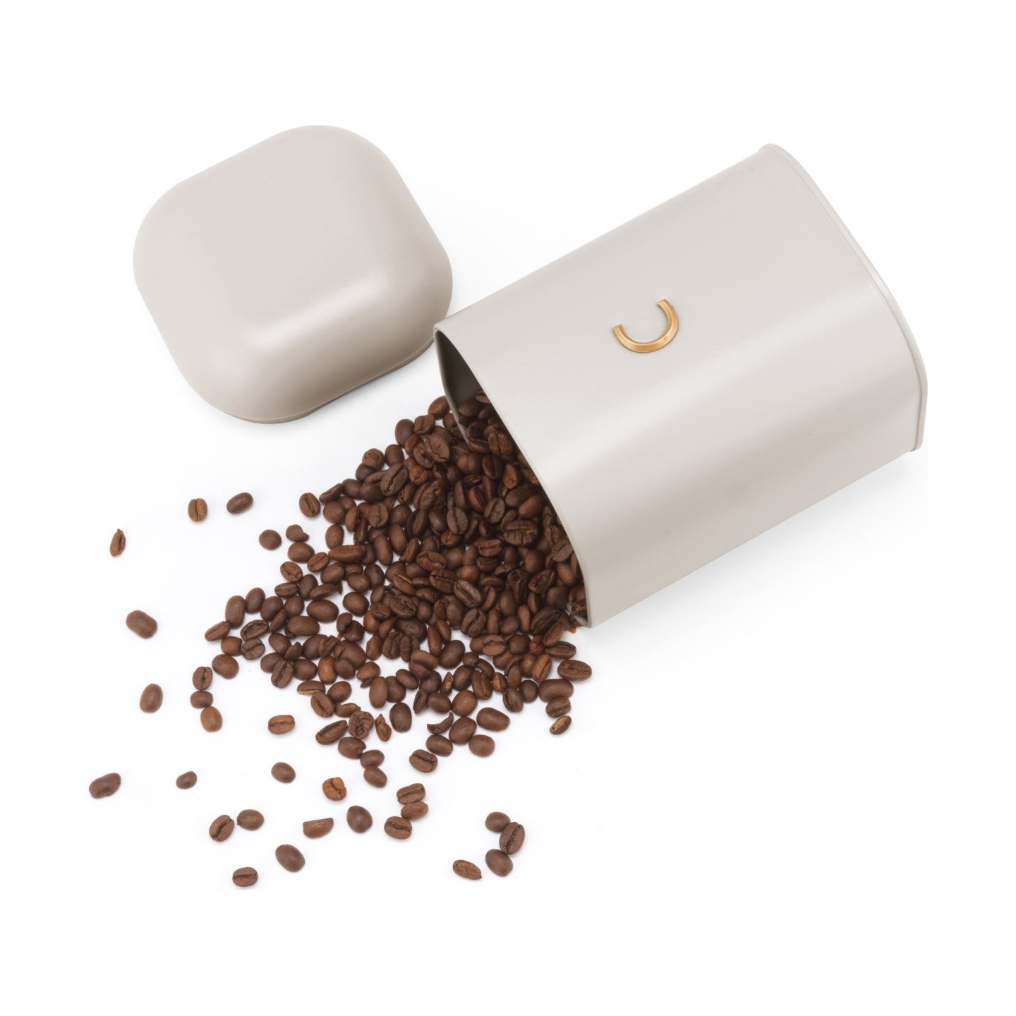 Salter BW13729OEU7 Pebble 3 Piece Canister Set Stone, Beige