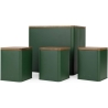 Salter BW12900G Toronto 4-Piece Countertop Set, Green
