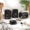 Salter BW14045B Boston 4-Piece Countertop Set, Black