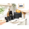 Salter BW14372 Alchemy 4-Piece Countertop Set, Black