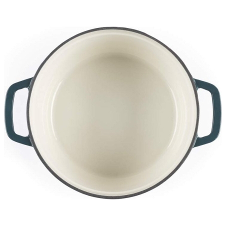 Salter BW13771GR Chester 3.4L Cast Iron Casserole Pot 24 cm, Green