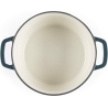Salter BW13771GR Chester 3.4L Cast Iron Casserole Pot 24 cm, Green