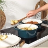 Salter BW13771GR Chester 3.4L Cast Iron Casserole Pot 24 cm, Green