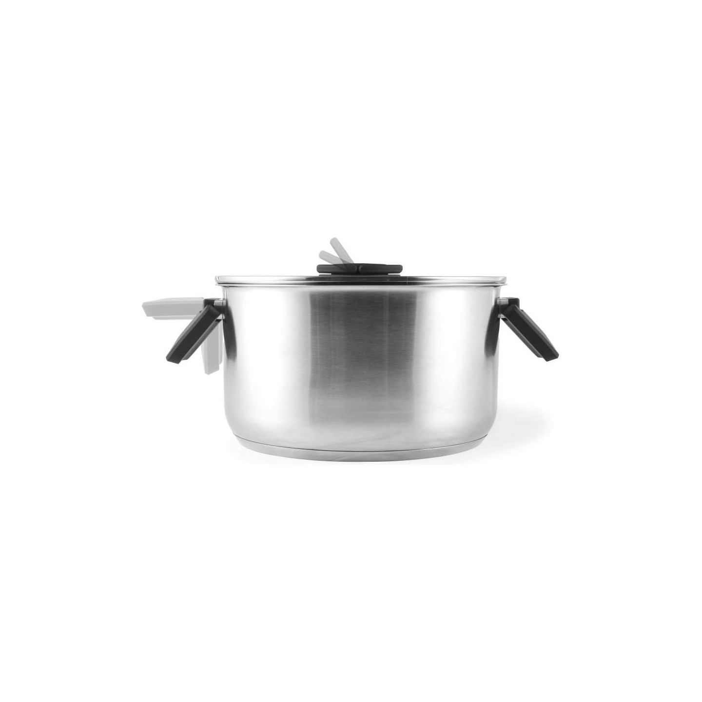 Salter BW14354 Stack-In Stainless Steel 3 Piece (16/22/24 cm) Stockpot Set