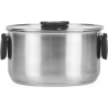 Salter BW14354 Stack-In Stainless Steel 3 Piece (16/22/24 cm) Stockpot Set