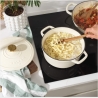 Salter BW13771C Chester 3.4L Cast Iron Casserole Pot 24 cm, Cream