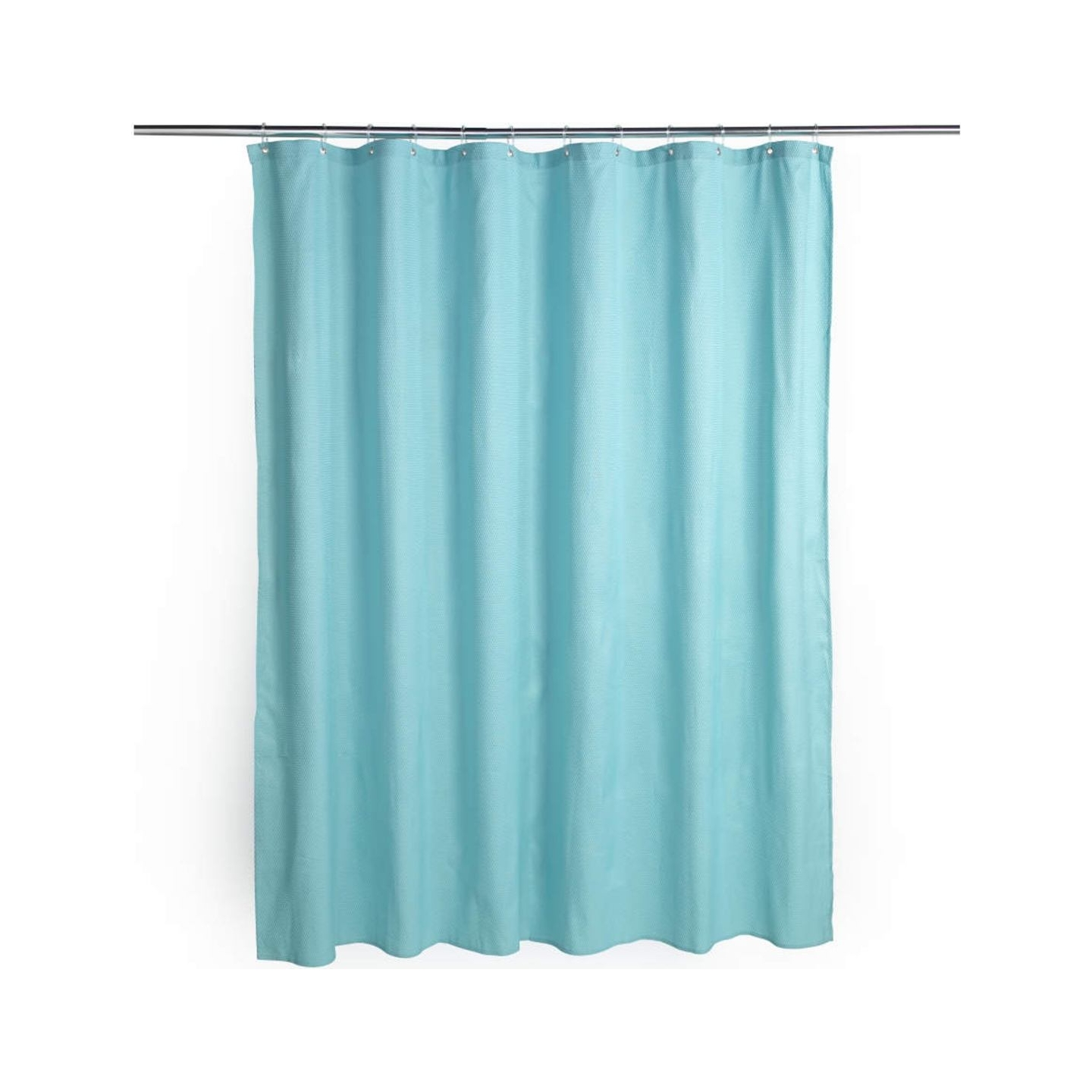 Beldray LA035655FAS Waffle Design Shower Curtain - Blue