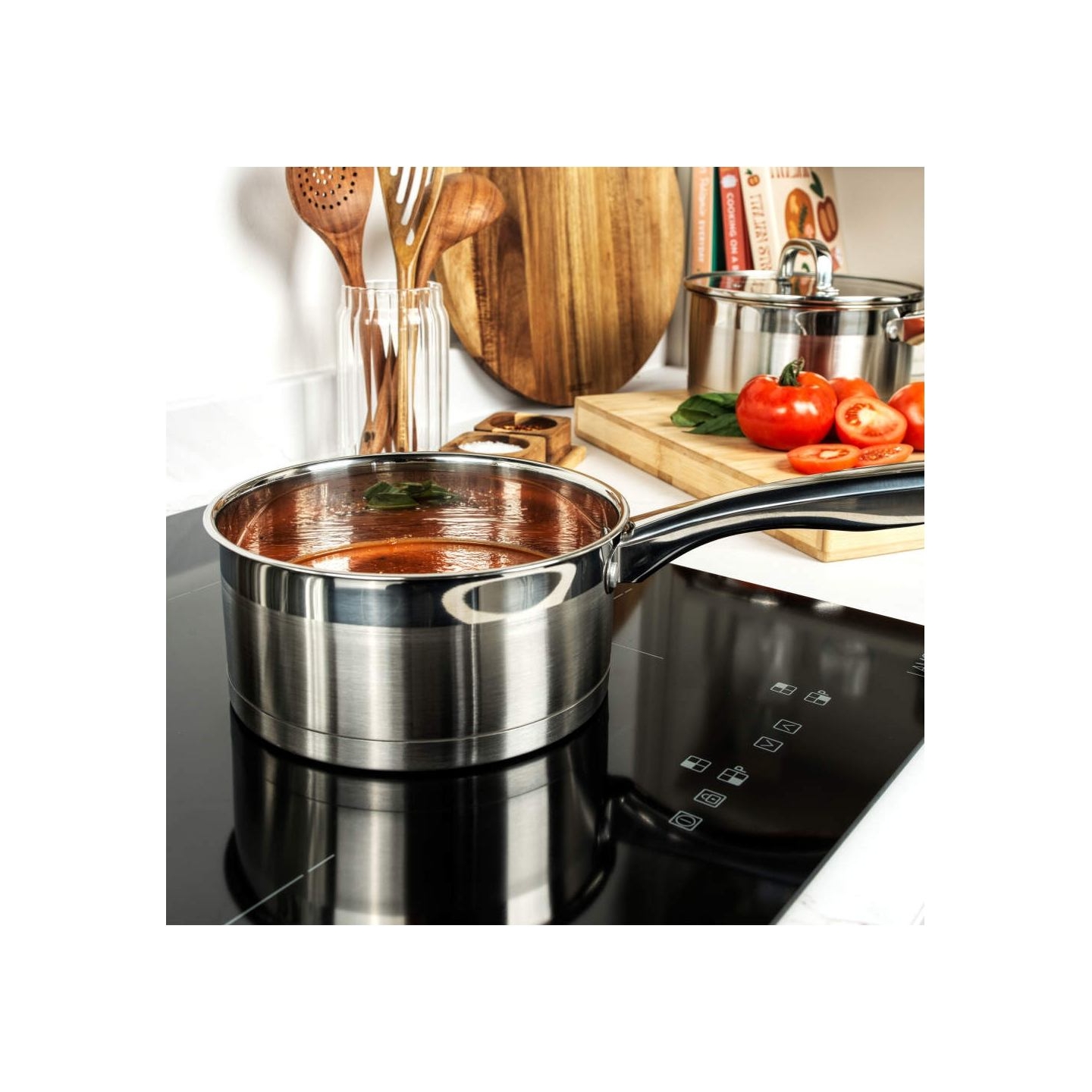 Salter BW06746EU7 Timeless Collection Stainless Steel 5 Piece Pan Set