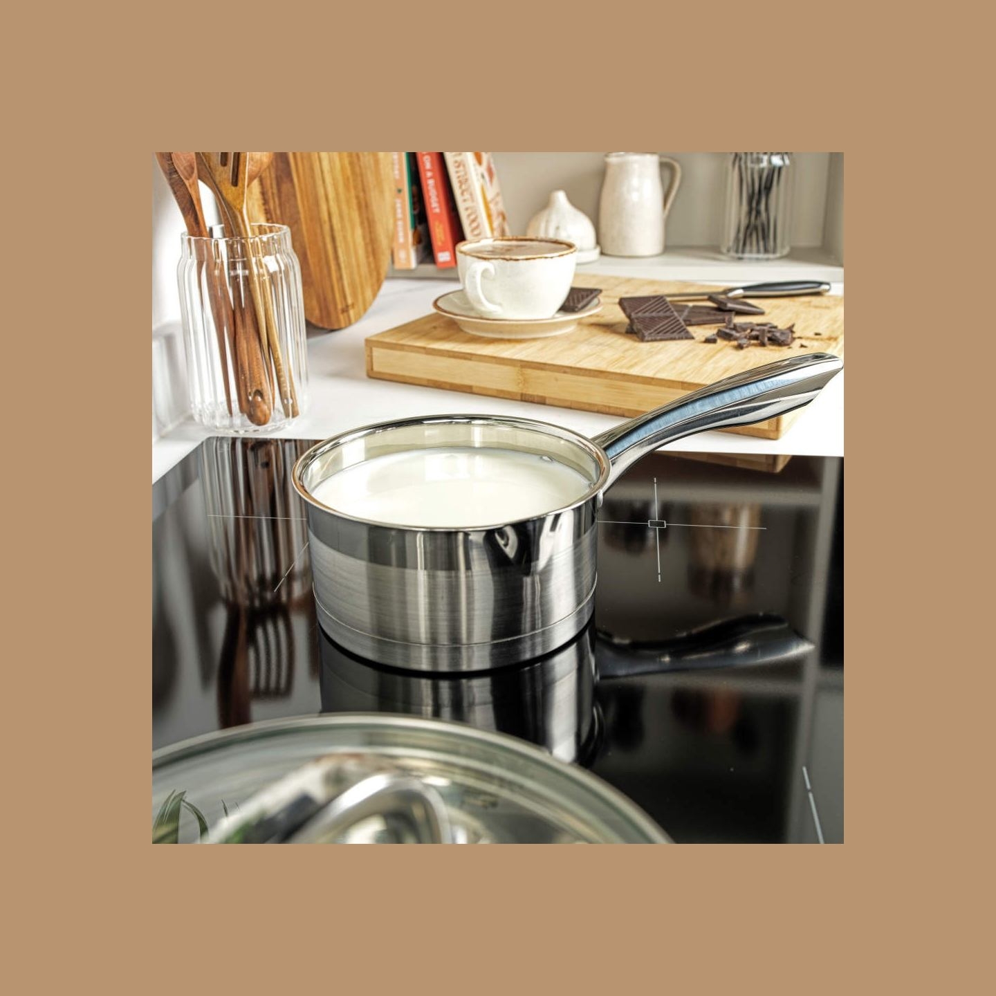 Salter BW06746EU7 Timeless Collection Stainless Steel 5 Piece Pan Set