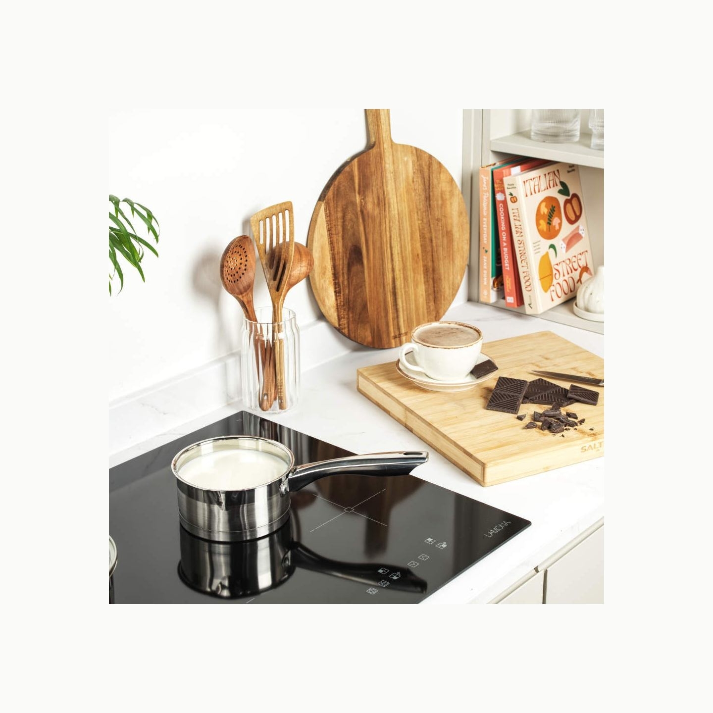Salter BW06746EU7 Timeless Collection Stainless Steel 5 Piece Pan Set