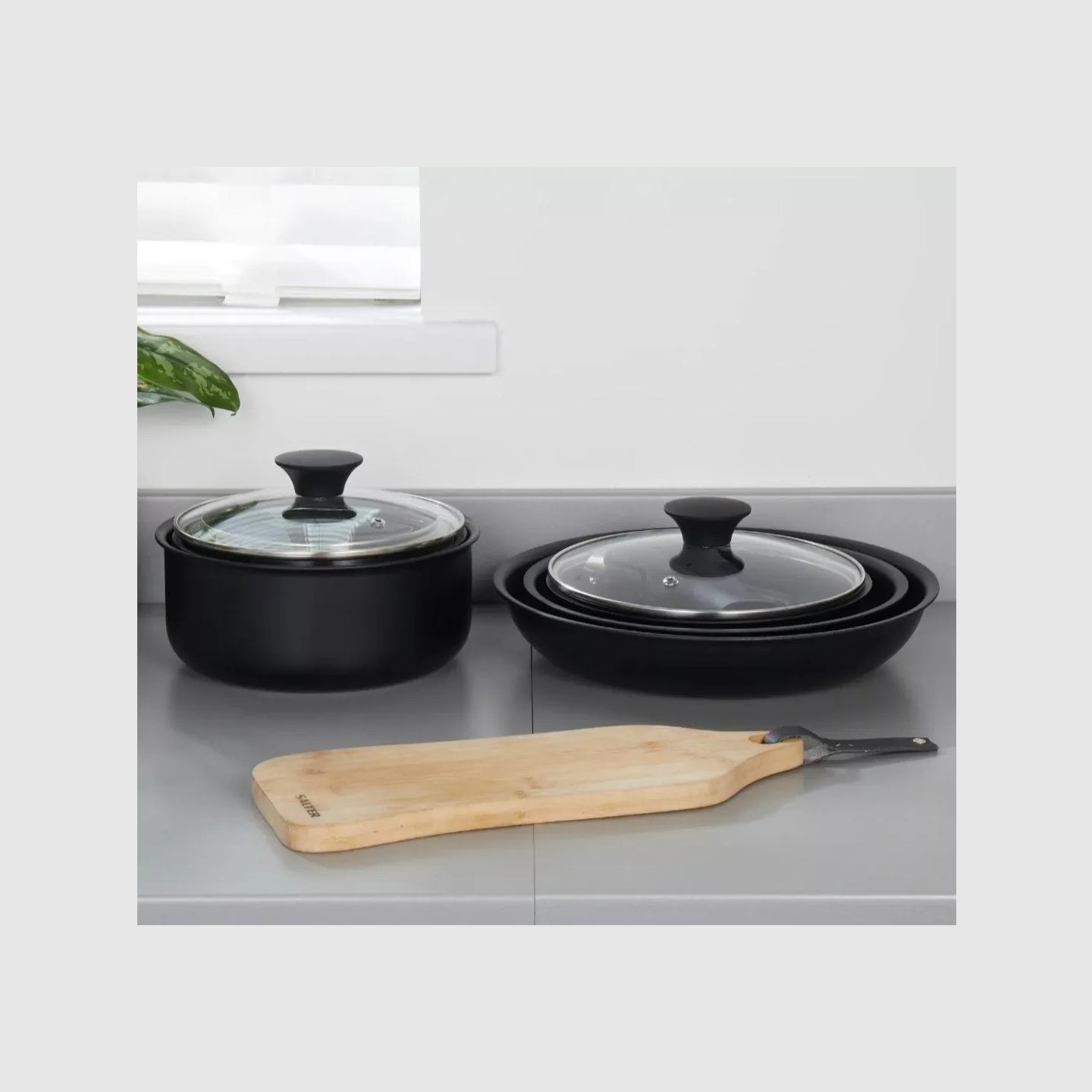 Salter BW12055IS Clip & Cook 14-Piece Kitchen Set