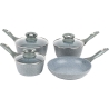 Salter BW04151G1EU7 Timeless Collection Stainless Steel 5 Piece Pan Set